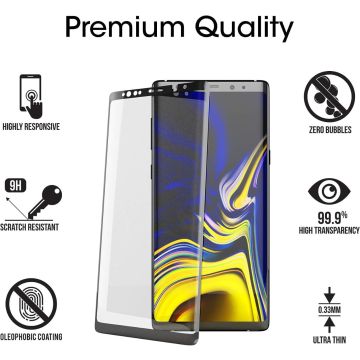 Samsung Note 9 Screen protection glass, retail pack