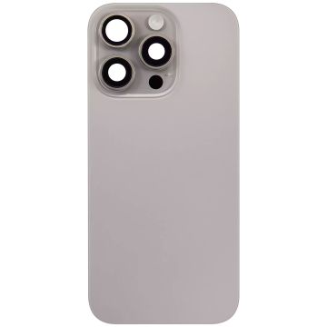 iPhone 16 Pro back cover glass, Naural Titanium, Pulled