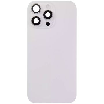 iPhone 16 Pro Max back cover glass, White Titanium, Pulled