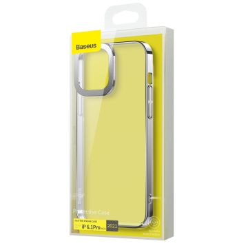 Baseus Glitter case for iPhone 13 Pro (6.1 inch), silver