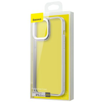 Baseus Crystal Case for iPhone 13 (6.1 inch), grey
