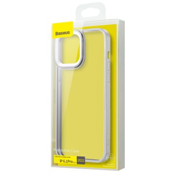 Baseus Crystal Case for iPhone 13 Pro (6.1 inch), grey