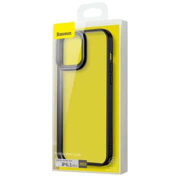 Baseus Crystal case for iPhone 13 (6.1 inch), black