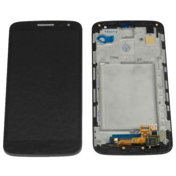 LG G2 mini LCD-screen with frame, original, black