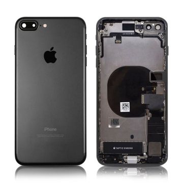iPhone 8 Plus backcover + frame and parts, Black, Pulled