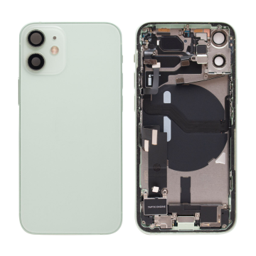 iPhone 12 mini backcover+frame and parts, Green, Pulled