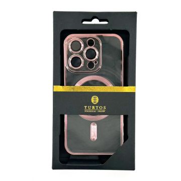 Magnetic transparent case for iPhone 15 Pro, Ross