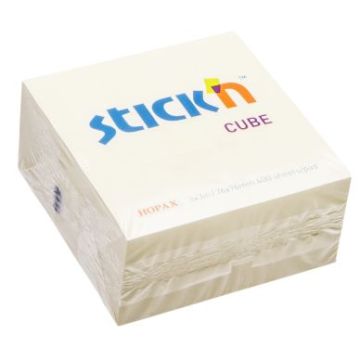 Notes cube Standard 76x76mm yellow 400 sheets