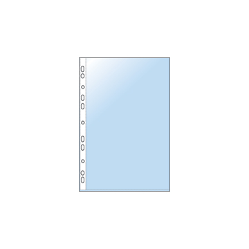 Plastic pocket A4 embossed 0.06 100pcs