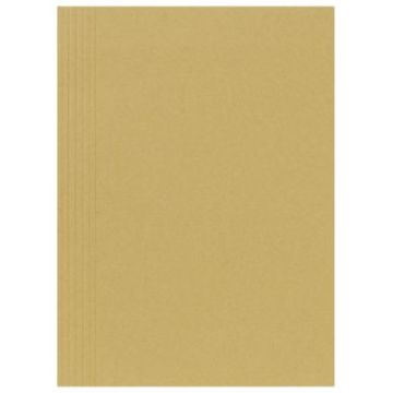 Cardboard folder A4 1-flap brown