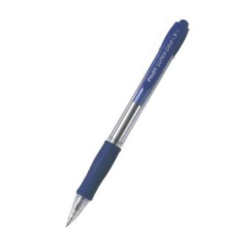 Ballpoint pen PILOT Super Grip F blue