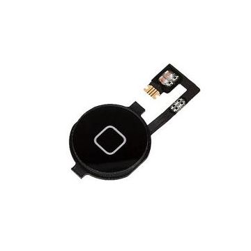 Home button with flex cable for iPhone 4S, Black