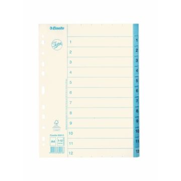 Paper index JOPA A4 1-12 white/blue