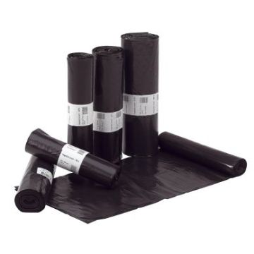 Plastic bag LD 50my 70L black (25)