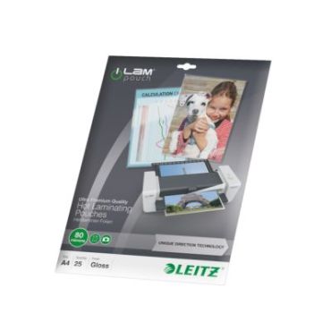 Laminate pocket A4 UDT 80 mic. 25/pc