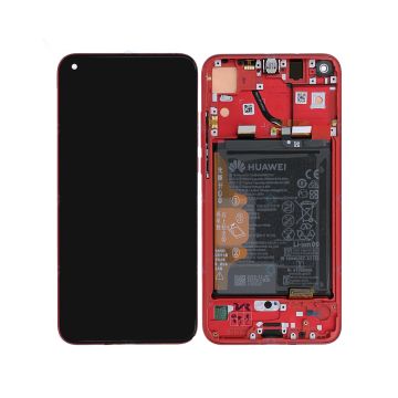 Huawei Honor View 20 Display+Battery Original Pop, red