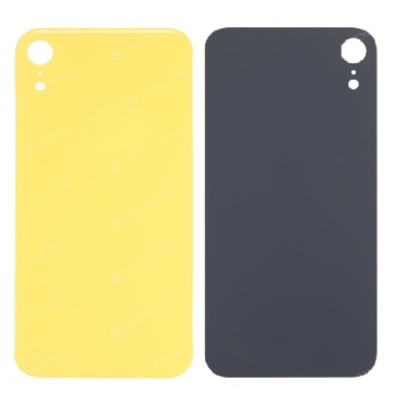 iPhone XR Back Cover without frame, no logo, yellow