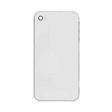 Back with frame for iPhone 4s, white, OEM
