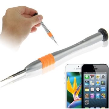 AAA Screwdriver with stop control, magnetic head, rubber swivel grip Pentalobe