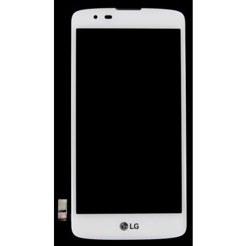 LG K8 (K350N) LCD complete, original new pop, white