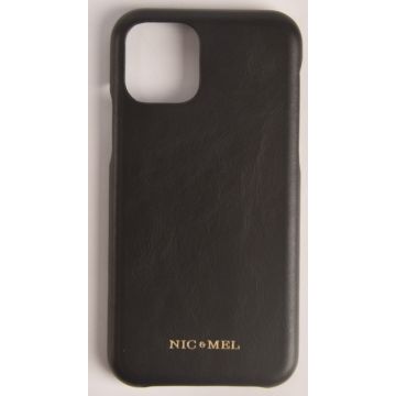 ALFRED Phone Case Black Leather iPhone XR, 11