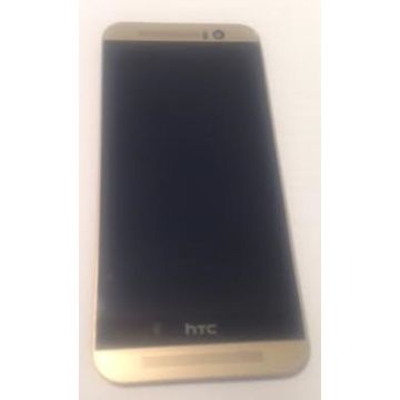 HTC One M9 Complete LCD screen, with frame, gold