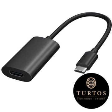 TURTOS Adapter USB-C to HDMI, grey