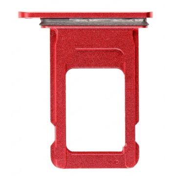 iPhone XR Single Sim Card Tray, Red