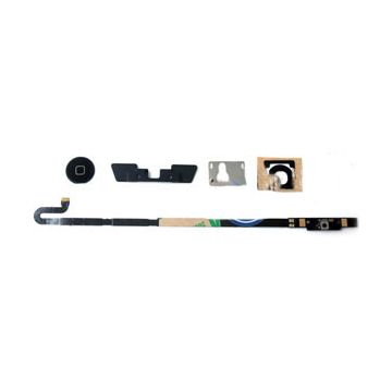iPad 4 home button flex with black home button 5pcs 