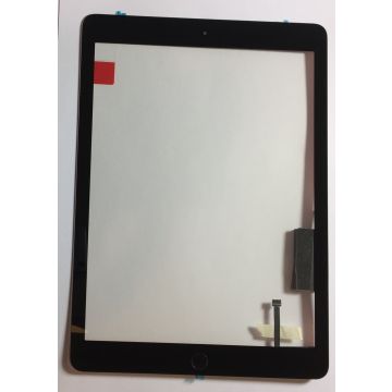 iPad 5th Gen 9.7-Inch (A1822/A1823) Glass Screen without homebutton, Original Parts, black