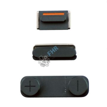 Sidoknappsset black for iPhone 5