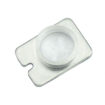 iPhone 5 Camera Flash Lens with Holder Silver