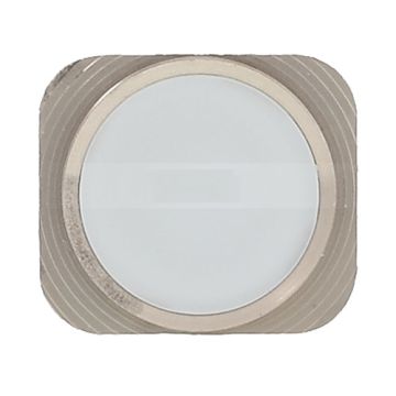 iPhone 5 Home Button Champagne Gold-White