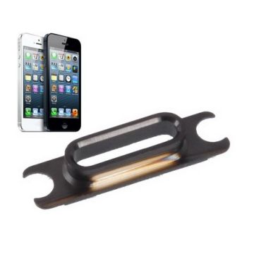 iPhone 5 original tail plug hole Stand (Black)