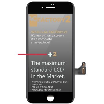 iPhone 7 Plus, LCD screen, AC Factory 2, Black