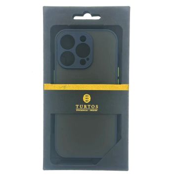 Shockproof Case for iPhone 16 Pro, Navy Blue
