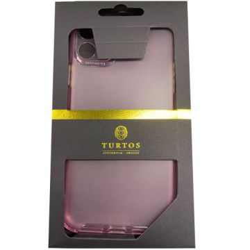 TURTOS Protective shell TPU, iPhone X/XS, pink