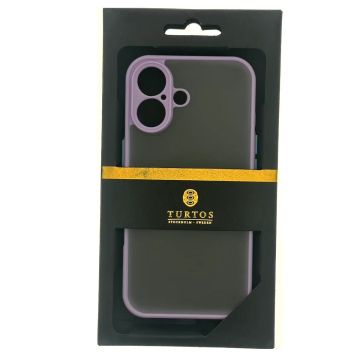 Shockproof Case for iPhone 16, Purple