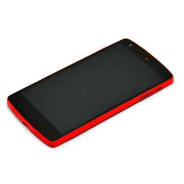 LG Nexus 5 D821 LCD, Digitizer Assembly frame complete Red