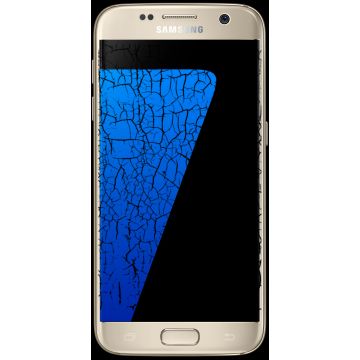 Samsung Galaxy S7 32GB Black - Broken screen & Backcover