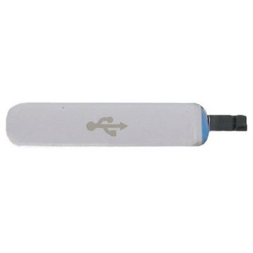 Samsung Skyddslucka Silver Original (SM-G900F)