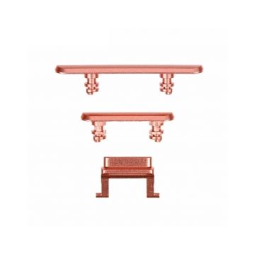 iPhone XR Side Buttons Set - Coral