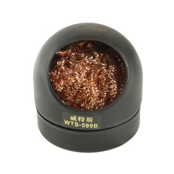 Soldering Iron Tip Cleaner (Tip Cleaning Wire + Base)