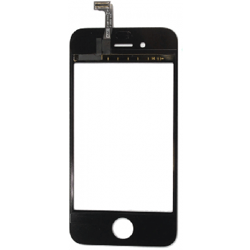 iPhone 4 4S digitizer & black glass touchscreen
