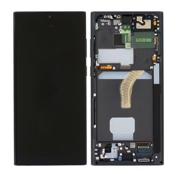 Samsung Galaxy S22 Ultra SM-S908 (2022) LCD Display + Frame, black